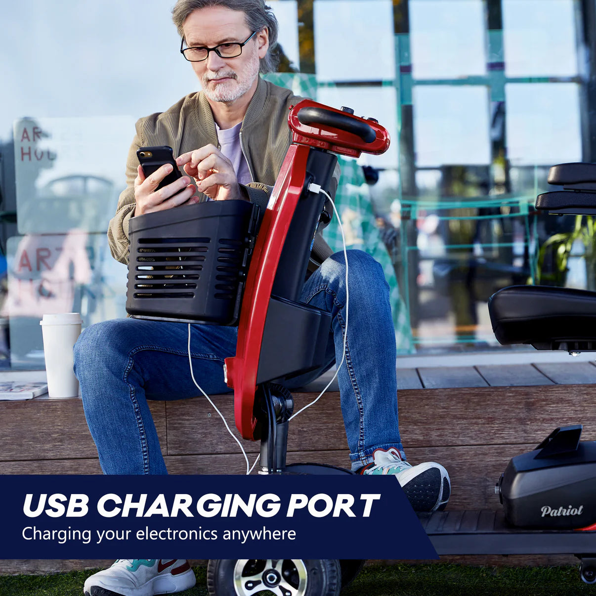 Upgraded Patriot Scooter
