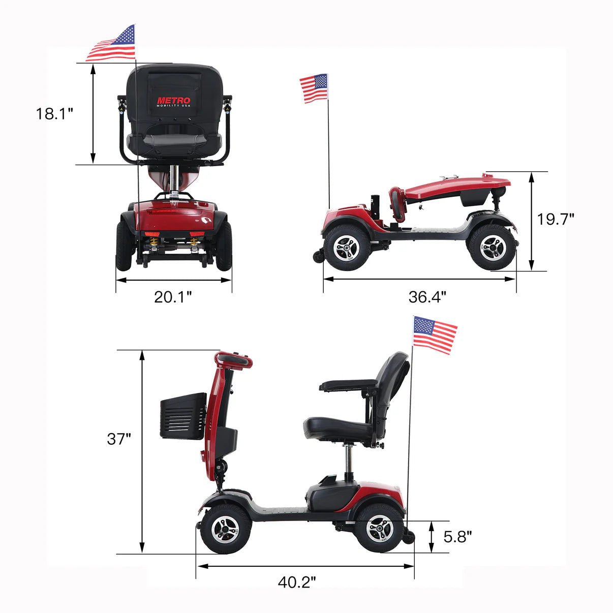 Upgraded Patriot Scooter